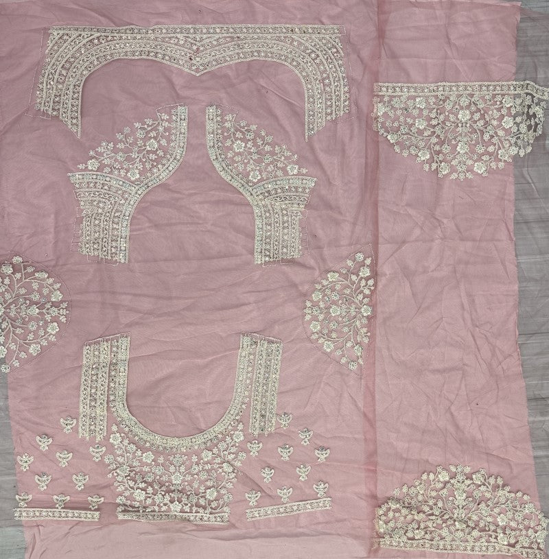 Multi color Kali sober embroidered Lehengacholi
