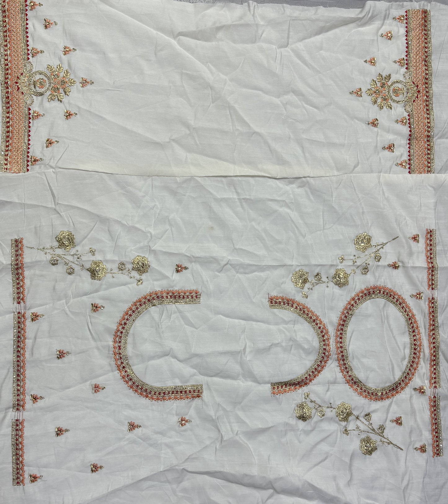 Pure Bandhej Dupatta Pair with Gadhwal silk Lehenga and blouse