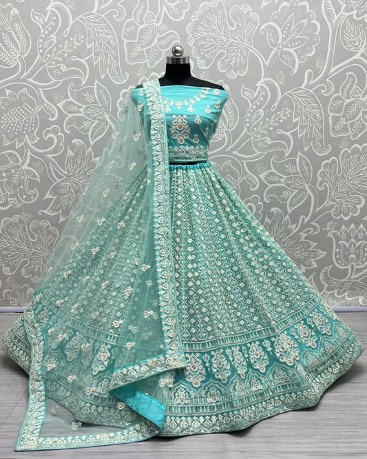 Exceptionally Selected Color Range in Partywear Lehengacholi perfect for bridemaid