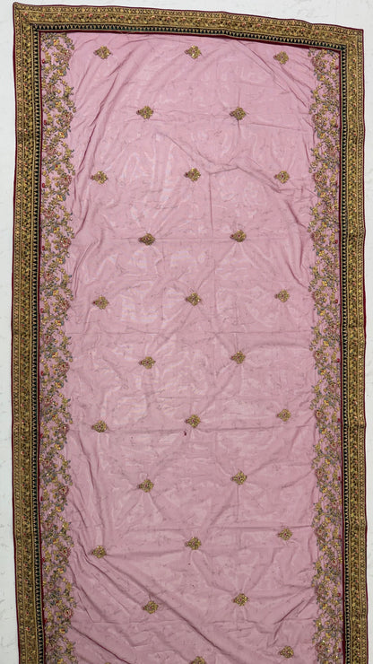 The Shahi Rajkumari Maroon Velvet Heavy Embroidered Designer Bridal Lehenga Choli