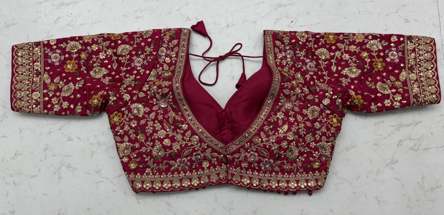Pastel Multicolor Printed Silk Lehenga Choli with Ready-to-Wear Embroidered Blouse & Soft Net Dupatta