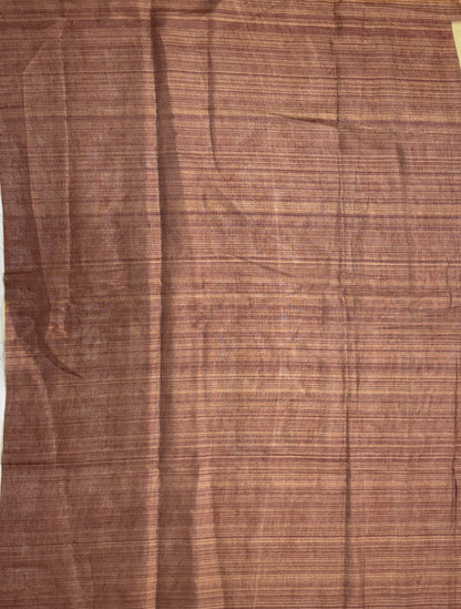 Elegant Floral Printed Virana Silk Saree with Dori Work and Designer Pallu
